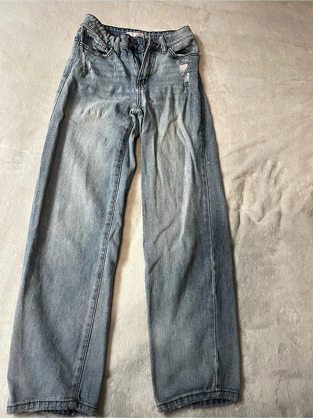 So straight jeans
